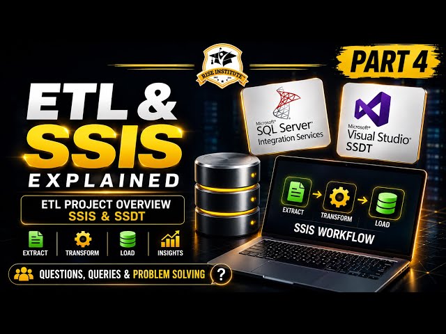ETL & SSIS Explained for Beginners | ETL Project Overview + SSIS & SSDT | Part 4