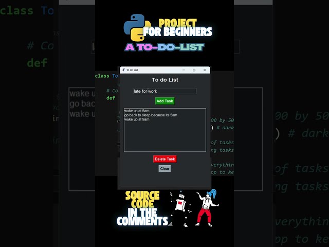 Build a To-Do List App Using Python OOP and Tkinter