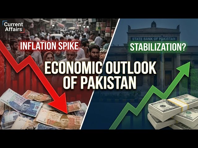 Economic Outlook of Pakistan | Inflation Spike or Stabilization? | Current Affairs