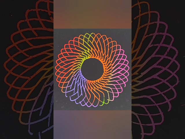 Unique Spirograph designs for all ages#Spirograph#Art#DIY #Creative#Patterns#Designs #GeometricArt