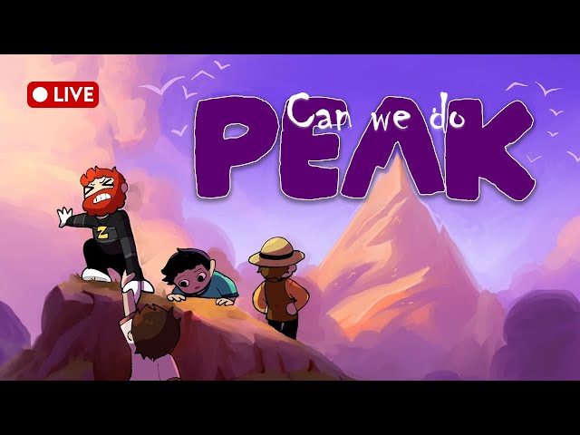 Peak Game Live Gameplay | Road to Victory | PEAK #1 | @LevelShiftGaming