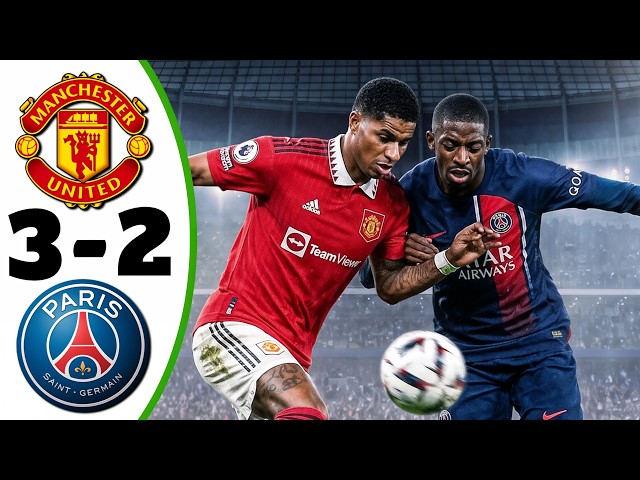 Manchester United vs PSG 3-2 - All Goals & Highlights - 2026