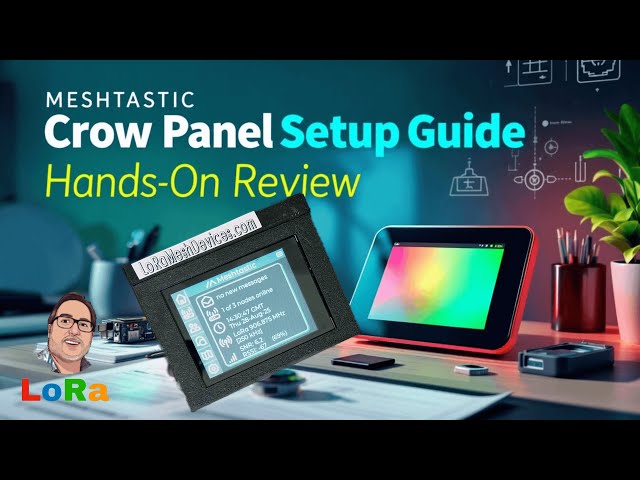 Meshtastic Elecrow Crow Panel Review: Hands-On Setup Guide 🚀