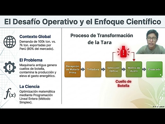 Optimización Estratégica en la Industria de la Tara