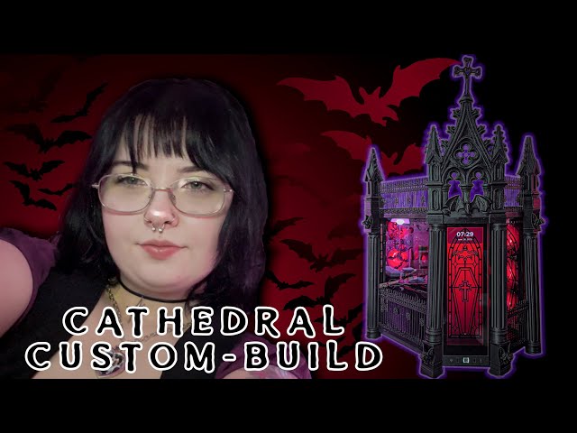 Vampire Cathedral Y70 Touch PC Build 🧛‍♀️⚰️🦇