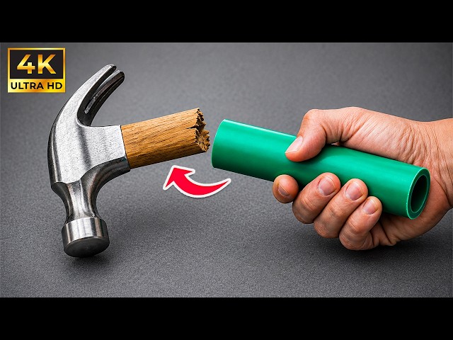 The Easiest Way to Fix a Broken Hammer Handle – Simple Yet Effective | Creative Inventions