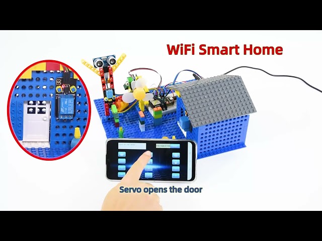 KEYESTUDIO ESP32 Basic Learning Kit Electronic Components Sensors