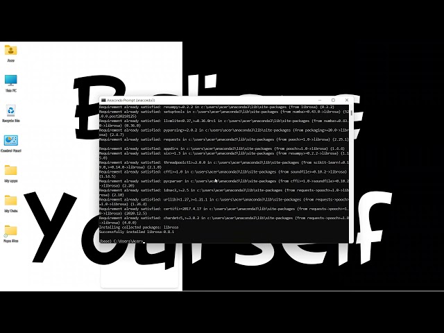 How to install python libraries: librosa, soundfile & pyaudio
