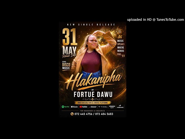 Fortue Dawu - Hlakanipha (single May 2026)