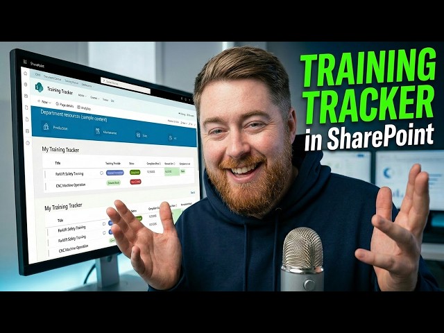 SharePoint Intranet Training Tracker | HR Game Changer