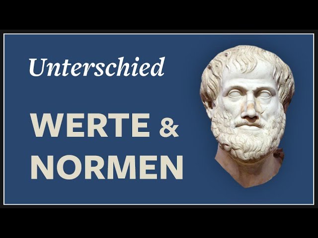 Was sind Werte und Normen? · Beispiele, Unterschied