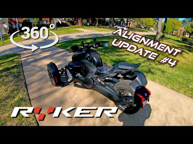 RYKER: 360° Video! Work commute, alignment is better now, more trip plans!
