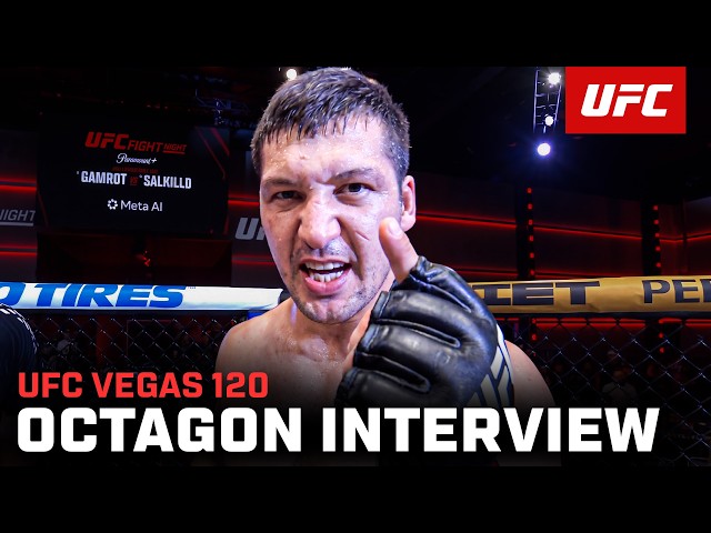 Diyar Nurgozhay Octagon Interview | UFC Vegas 120