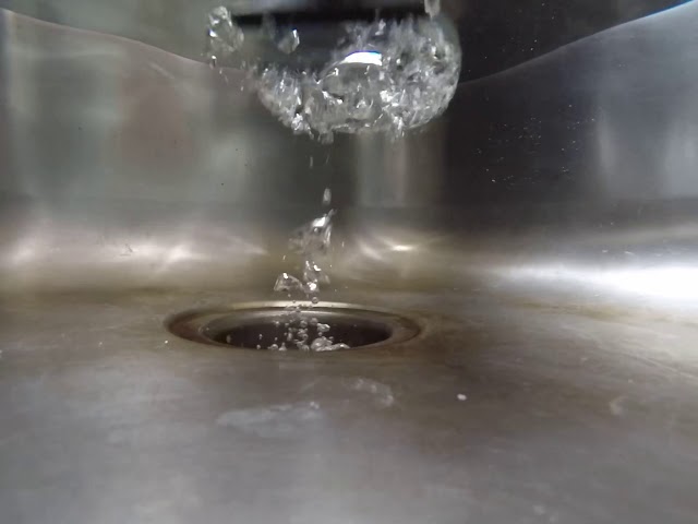 Whirlpool in the sink