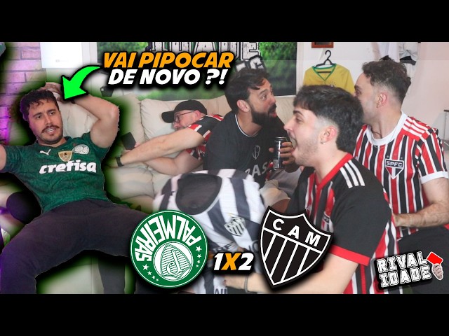 React Palmeiras 1-2 Atlético Mineiro | Highlights | Goals | Brasileirão
