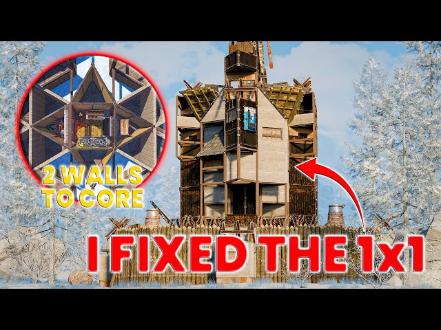 I Solved Rust's Biggest 1x1 Problem | Solo/Duo Base Tutorial