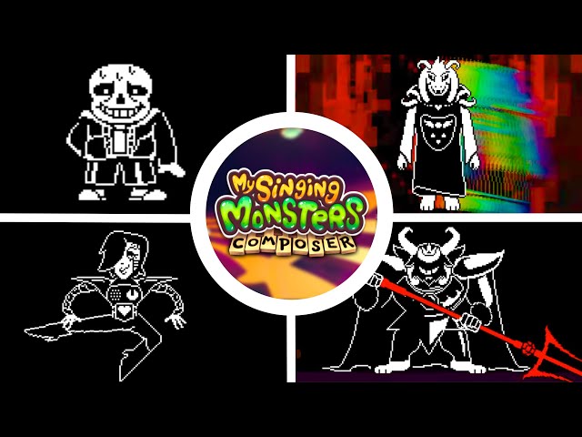 Undertale - All Boss Themes in MSM Composer | My Singing Monsters