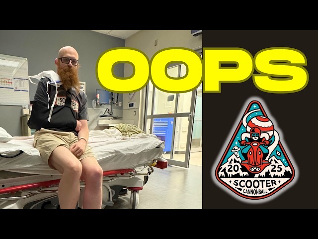 My Scooter Cannonball Disaster | Almost Nothing Went Right