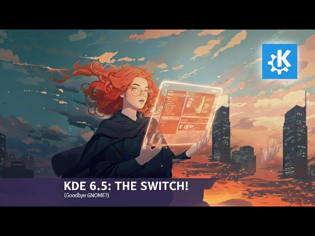 KDE Plasma 6.5.4 on Arch Linux