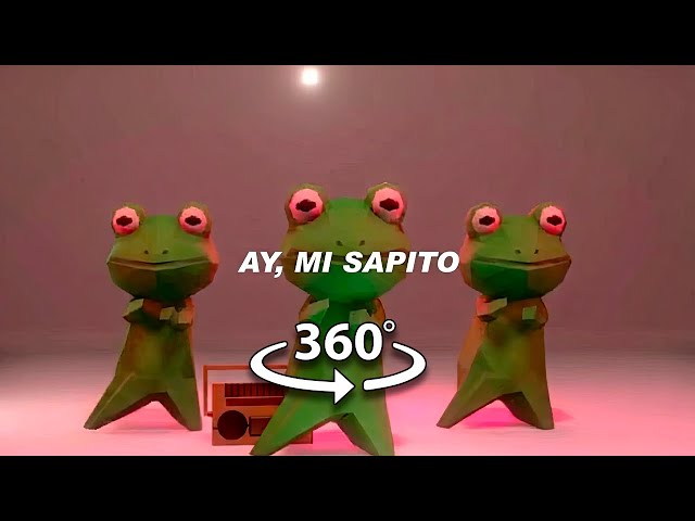 360° VR ay, mi sapito, croac croac tiktok | MONTAGEM MIAU (Letra)