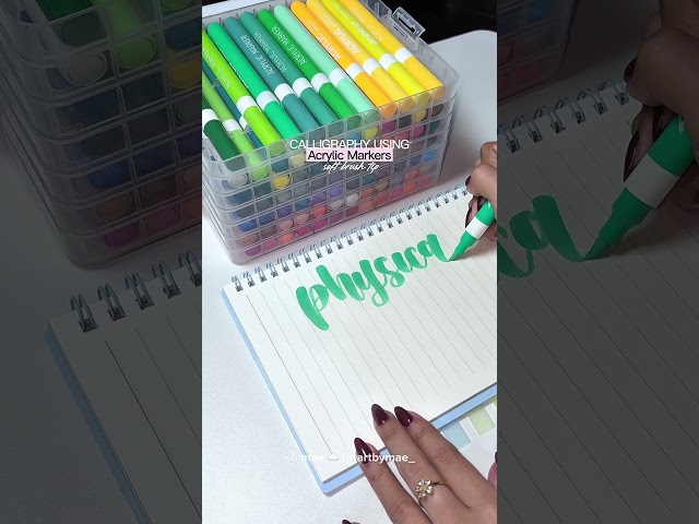 #acrylicmarkers #acrylicpens #acrylicmarker #markers #acrylic #calligraphy #study