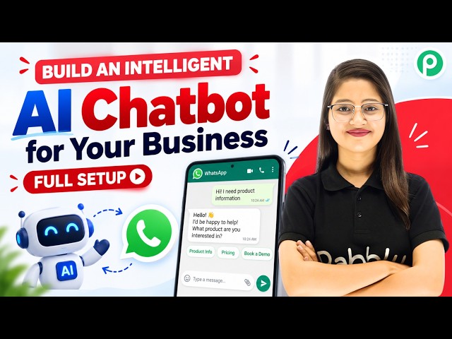 Build an Intelligent WhatsApp AI Chatbot for Your Business (FULL SETUP)