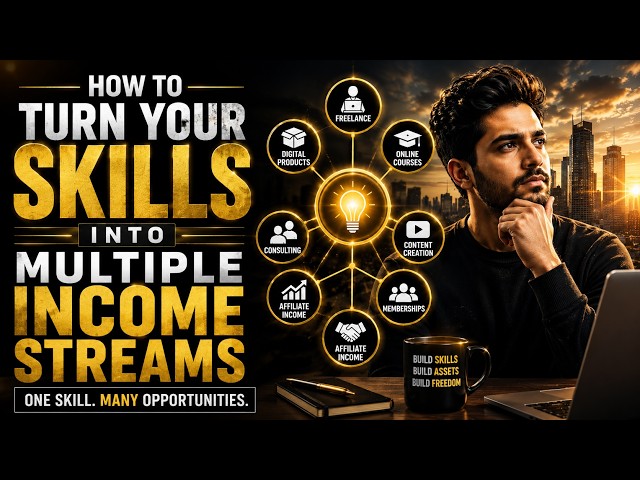 How to Turn Your Skills Into Multiple Income Streams | Build Wealth From What You Know
