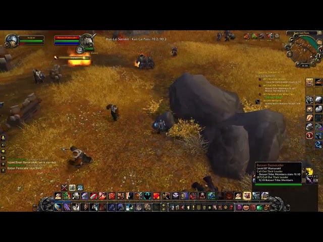 World of Warcraft to Kun Lai Summit then Vale of Eternal Blossoms Shrine of Seven Stars MoP Classic