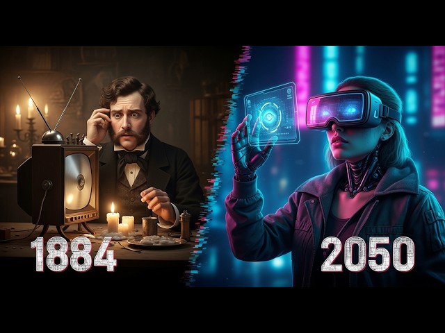 Television History & Future | 1884–2050 Visual Timeline (Satisfying 3D Animation)