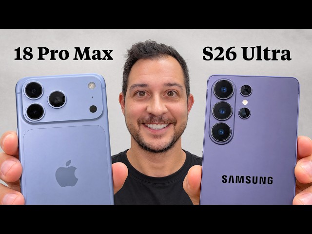 iPhone 18 Pro Max vs Galaxy S26 Ultra 🆚 ¿Cuál gana?