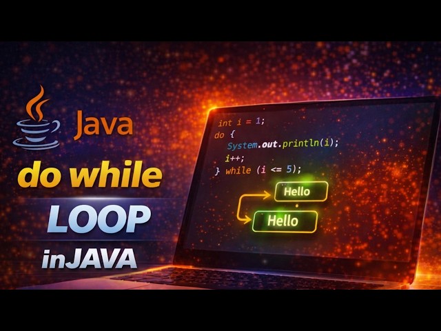 👉 DO WHILE Loop in Java Explained in 5 Minutes! ⚡
