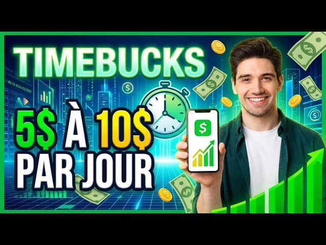 🎯 Earn $5 to $10/Day Easily with This Incredible Platform! (TimeBucks)