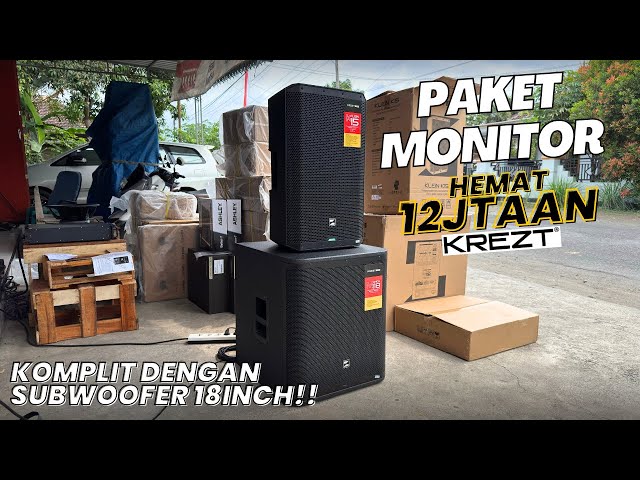 KREZT SOUNDSYTEM MONITOR PACKAGE 12 JTAAN | LOW PRICE, ADVANCED FEATURES