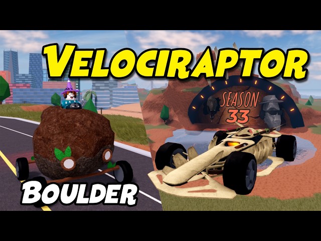 Jailbreak LIMITED Boulder & VELOCIRAPTOR New Vehicles in Season 33 JURASSIC, Code (Roblox Jailbreak)