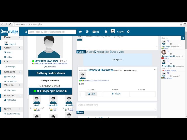 How to make/create a website like Ownmates  using  php, javascript, html…