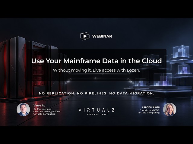 How to Give Cloud Apps Live Access to Mainframe VSAM Data Without Moving It