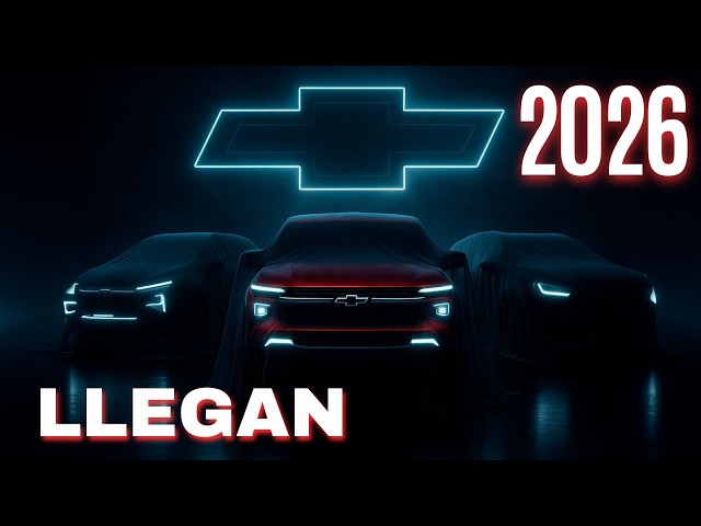 ¡Chevrolet 2026! Los 11 Nuevos Autos, SUV y Pickup