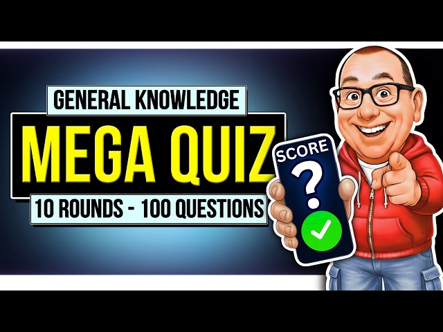 General Knowledge Pub Quiz | 100 Questions - Trivia Challenge!