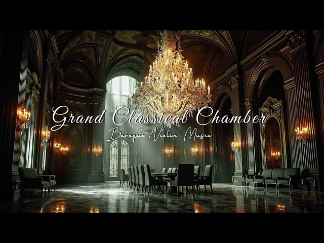 Relaxing Baroque Violin Music for Study | Grand Classical Chamber Ambiance