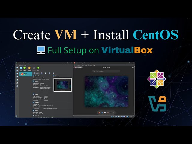 How to Create Virtual Machine in VirtualBox & Install CentOS (Windows 10/11) | Full Setup 2025