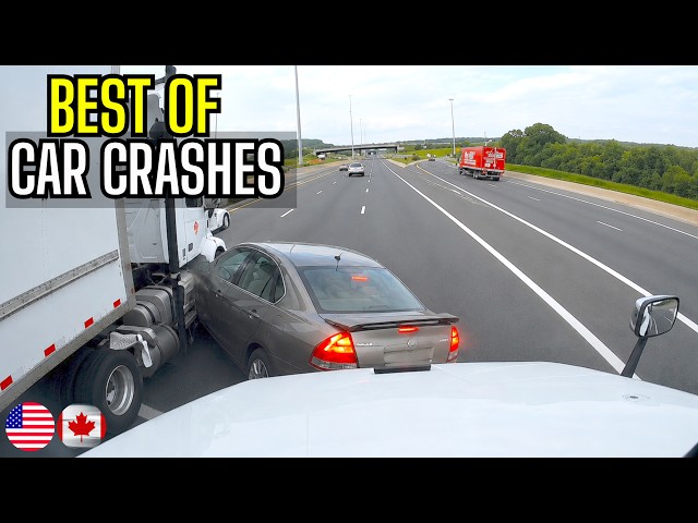 BEST OF CAR CRASHES COMPILATION | USA & CANADA - 78