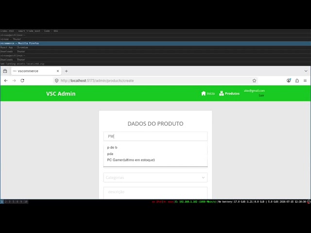 vscommerce---projeto de conclusão devsuper.