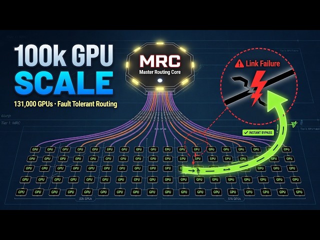 OpenAI MRC Explained: Scaling Stargate to 100k+ GPUs with Resilient Networking