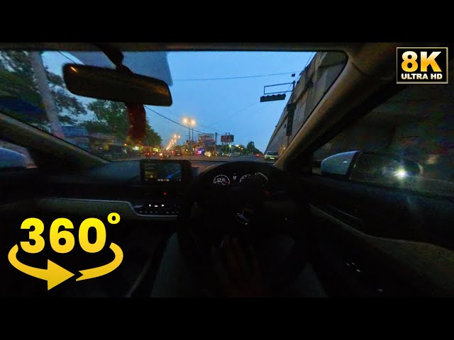 POV CAR RIDE [8K 360° VR Video]