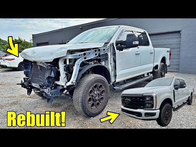 WE COMPLETELY REBUILT THIS 2025 FORD F250 SUPER DUTY FOR HALF OFF!