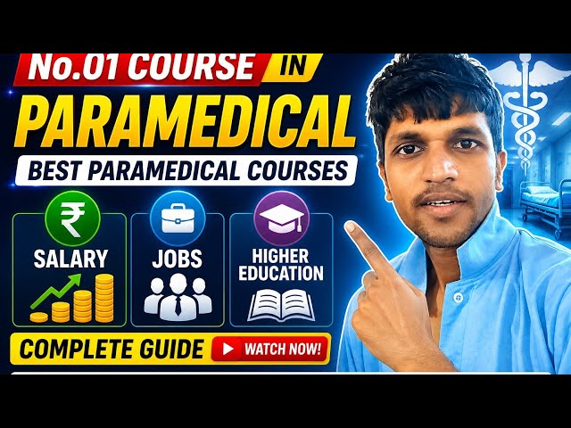 Which is the No.1 paramedical course in Karnataka l Best Paramedical Courses Admission 2026 