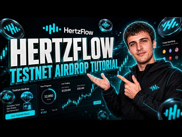 HertzFlow Testnet Airdrop Tutorial [FREE CRYPTO AIRDROP GUIDE!]