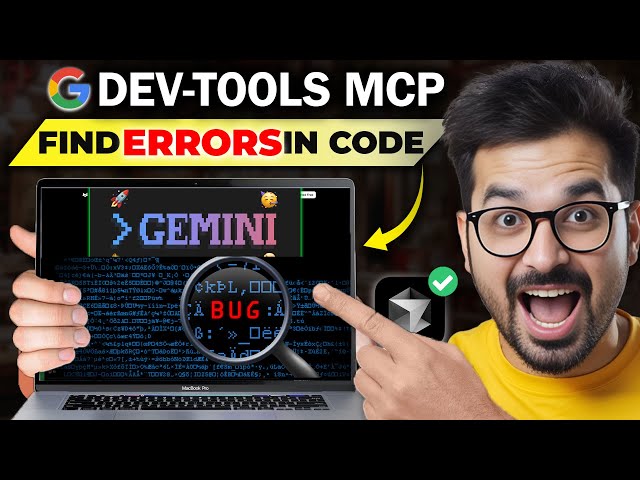 Chrome DevTools MCP: This Google MCP Makes AI Coding 10X Better for Vibe Coding(100% FREE) 🔥