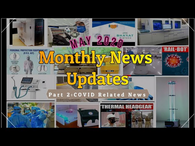 COVID fighting Tech news😷-"Rail-bot"🤖,"SwasthVayu",BiPAP ventilator,"Navrakshak",Reusable PPE💪& more