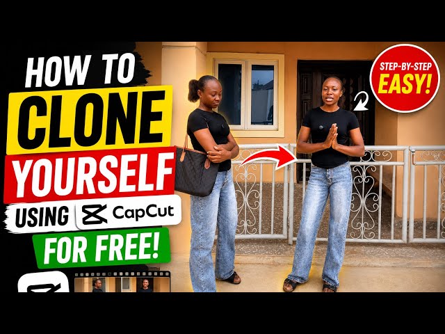 How to Clone Yourself Using CapCut | Easy AI Video Editing Tutorial